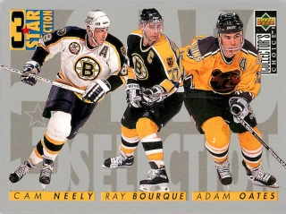 1996-97 UD Collectors Choice - Cam Neely, Ray Bourque, Adam Oates - 3 Star Selection #310