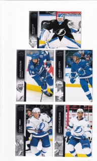 2021-22 UD Extended Series - base lot Tampa Bay Lightning (nekompletní)