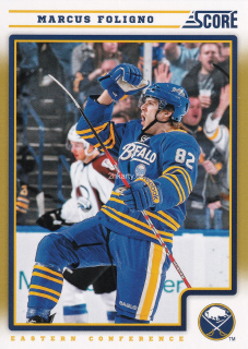 2012-13 Score - Marcus Foligno - Gold Rush