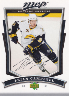 2007-08 UD MVP - Brian Campbell