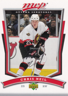 2007-08 UD MVP - Chris Neil