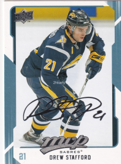 2008-09 UD MVP - Drew Stafford