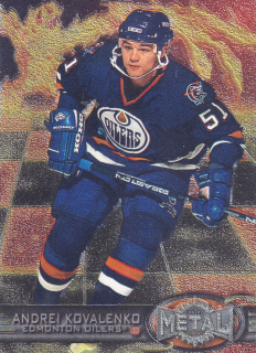1996-97 Fleer Metal - Andrei Kovalenko #54