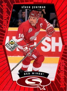 1998-99 UD Choice - Steve Yzerman - Starquest Red #SQ18