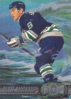 1996-97 Fleer Metal - Geoff Sanderson #71