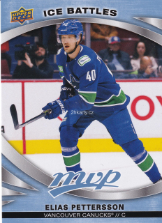 2023-24 UD MVP - Elias Pettersson - Ice Battles