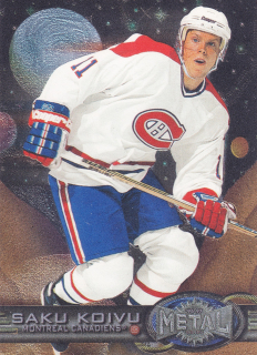 1996-97 Fleer Metal - Saku Koivu #80