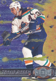 1996-97 Fleer Metal - Travis Green #92