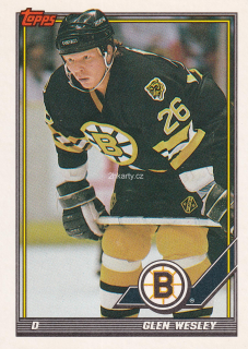 1991-92 Topps - Glen Wesley