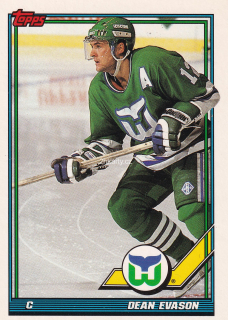1991-92 Topps - Dean Evason