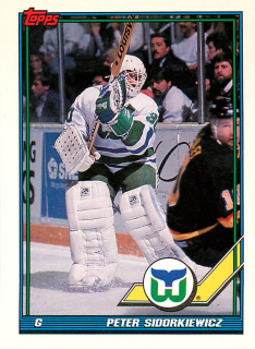 1991-92 Topps - Peter Sidorkiewicz #296