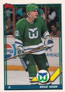 1991-92 Topps - Brad Shaw