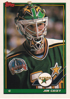 1991-92 Topps - Jon Casey