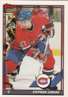 1991-92 Topps - Stephan Lebeau