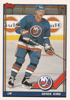 1991-92 Topps - Derek King