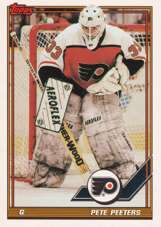 1991-92 Topps - Pete Peeters