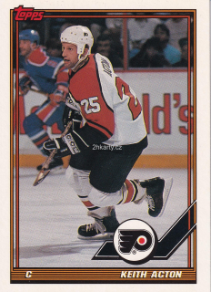 1991-92 Topps - Keith Acton