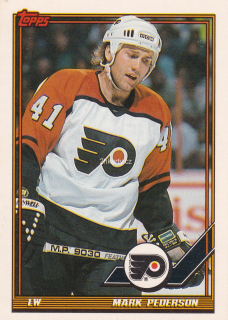1991-92 Topps - Mark Pederson