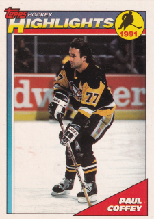 1991-92 Topps - Paul Coffey - Highlights #504