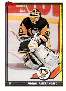 1991-92 Topps - Frank Pietrangelo #114