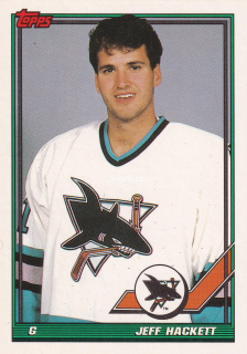 1991-92 Topps - Jeff Hackett