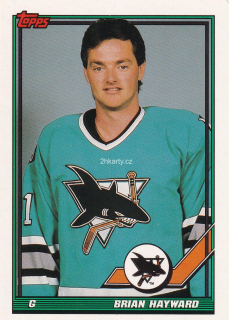 1991-92 Topps - Brian Hayward