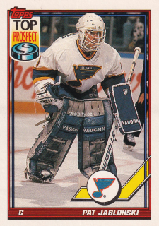 1991-92 Topps - Pat Jablonski - Top Prospect