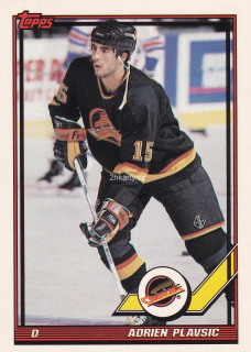 1991-92 Topps - Adrien Plavsic