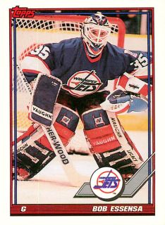 1991-92 Topps - Bob Essensa #307