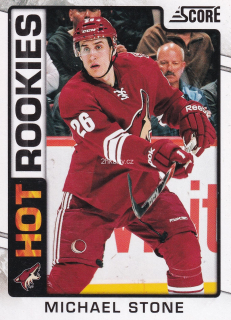 2012-13 Score - Michael Stone - Hot Rookies