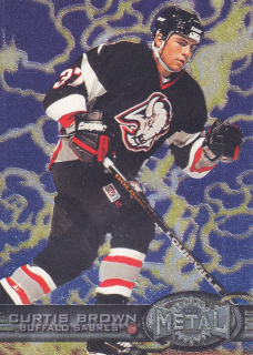 1996-97 Fleer Metal - Curtis Brown #172