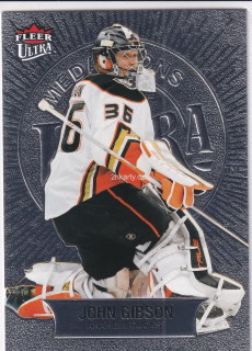 2021-22 UD Fleer Ultra - John Gibson - Medallions