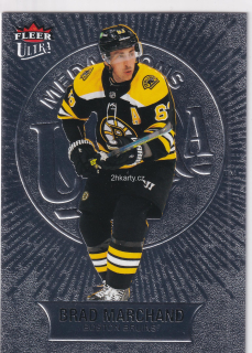 2021-22 UD Fleer Ultra - Brad Marchand - Medallions