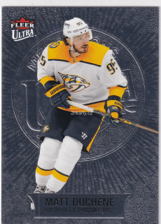2021-22 UD Fleer Ultra - Matt Duchene - Medallions