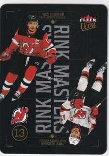 2021-22 UD Fleer Ultra - Nico Hischier - Rink Masters