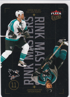 2021-22 UD Fleer Ultra - Owen Nolan - Rink Masters