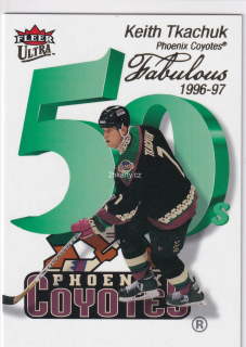 2021-22 UD Fleer Ultra - Keith Tkachuk - Fabulous 50's
