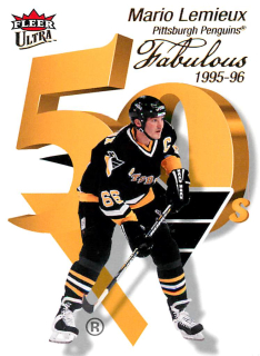 2021-22 UD Fleer Ultra - Mario Lemieux - Fabulous 50's #FF-50