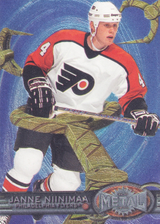 1996-97 Fleer Metal - Janne Niinimaa #189