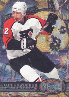1996-97 Fleer Metal - Dainius Zubrus #198