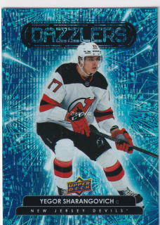 2022-23 UD Series 1 - Yegor Sharangovich - Dazzlers Blue