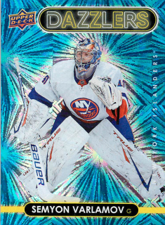 2021-22 UD Series 1 - Semyon Varlamov - Dazzlers Blue #29