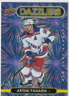2021-22 UD Series 1 - Artemi Panarin - Dazzlers Purple