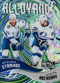 2020-21 UD Skybox Metal Universe - Steven Stamkos, Nikita Kucherov - Alloyance #AL-19