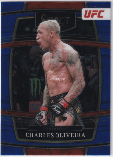 2022 Panini Select UFC - Charles Oliveira - Retail Blue