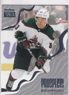 2022-23 UD Skybox Metal Universe - Matias Maccelli - Prospects