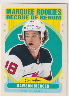 2021-22 UD O-Pee-Chee - Dawson Mercer - Marquee Rookies Retro