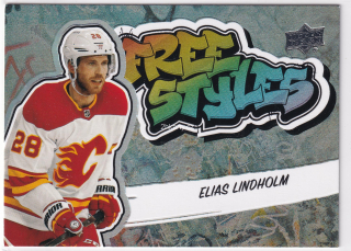 2022-23 UD Series 1 - Elias Lindholm - FreeStyles