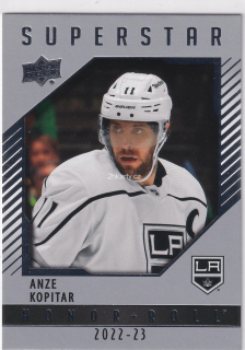 2022-23 UD Series 1 - Anze Kopitar - Honor Roll