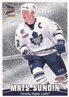 2000-01 Pacific Prism McDonald's - Mats Sundin - Checklist